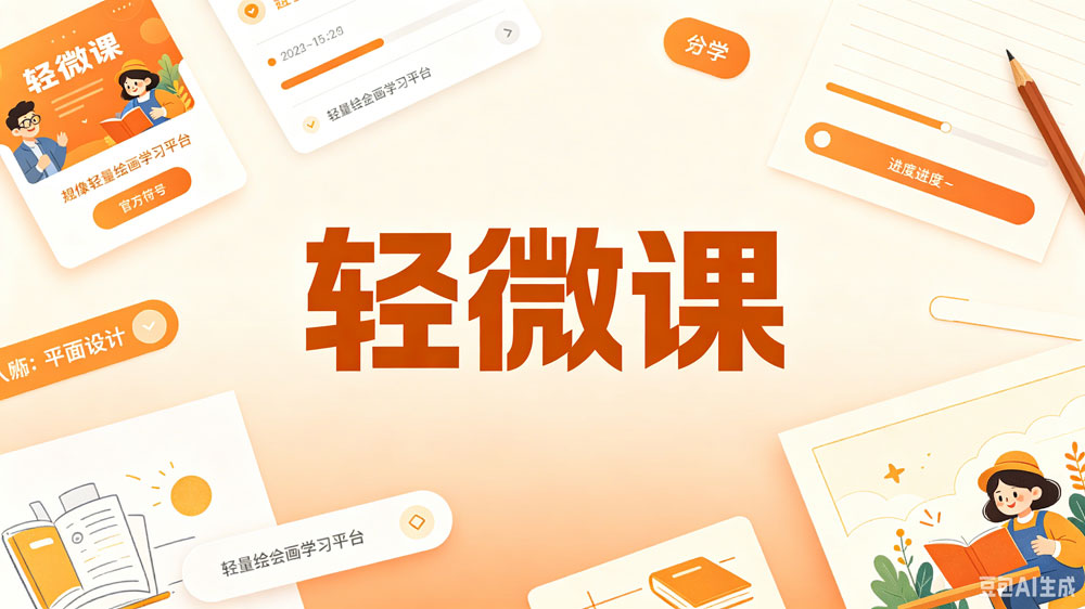 轻微课
