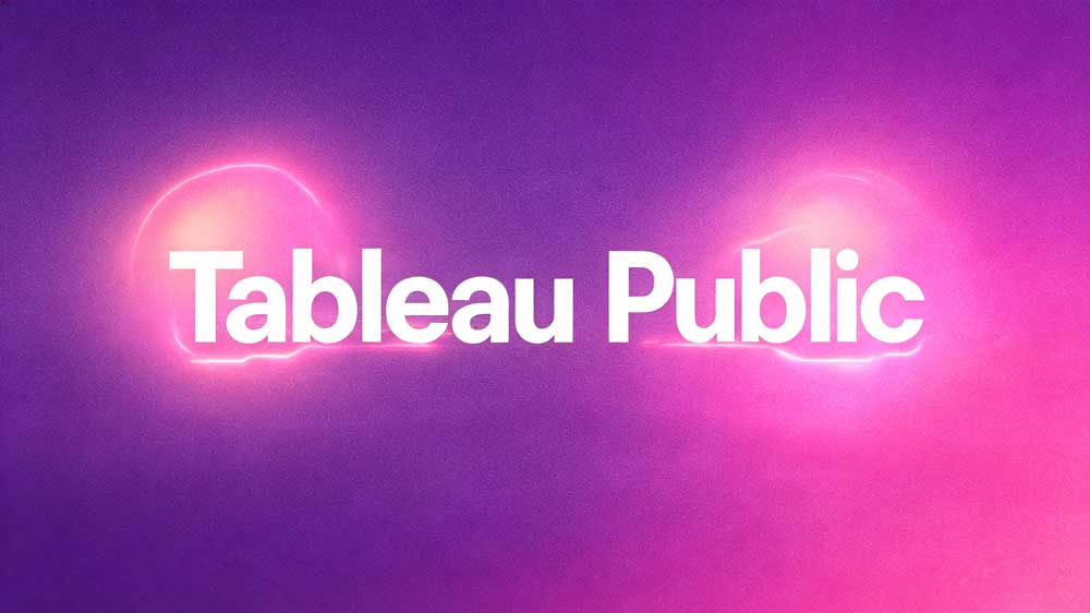 Tableau Public数据可视化平台界面