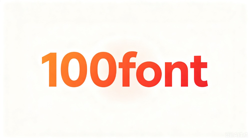 100font