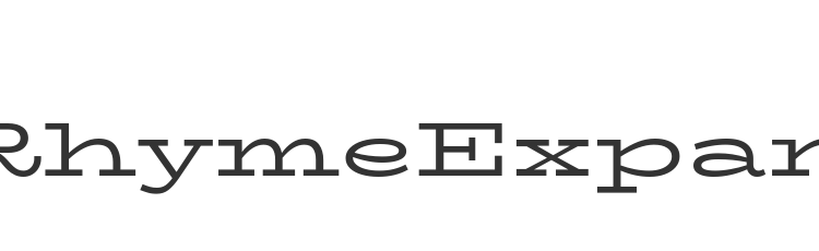 BioRhymeExpanded-Regular