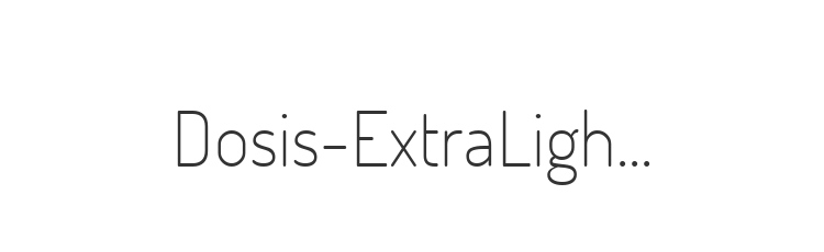 Dosis-ExtraLight