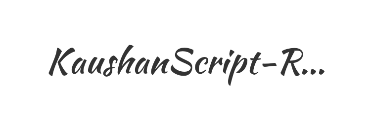 KaushanScript-Regular