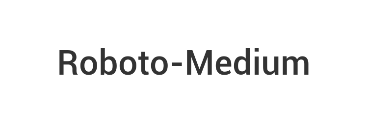 Roboto-Medium