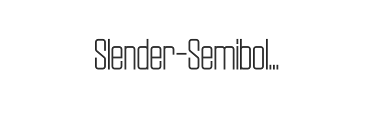 Slender-Semibold