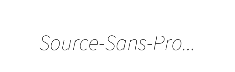 Source-Sans-Pro-ExtraLightIt