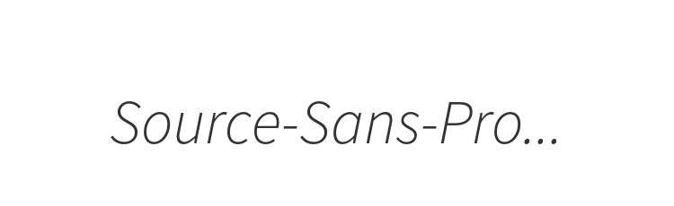 Source-Sans-Pro-LightIt