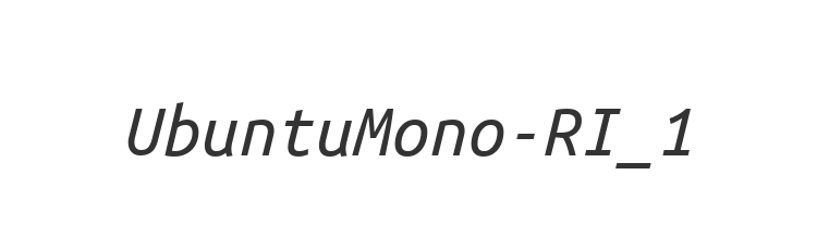 UbuntuMono-RI_1