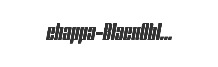 chappa-BlackOblique