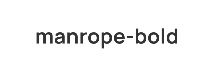 manrope-bold