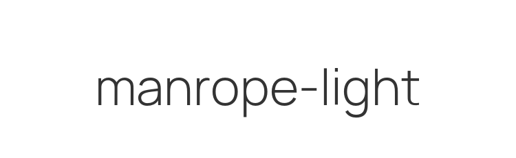 manrope-light
