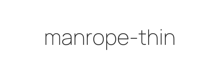 manrope-thin