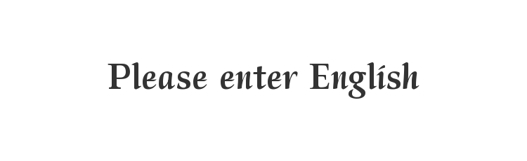 字体预览